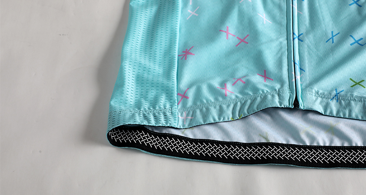 light blue bike jersey